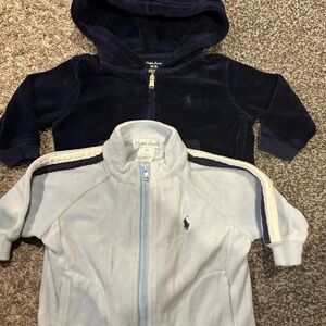 Ralph Lauren Kids' Dark Blue and Light Blue Sweatshirts bundle
